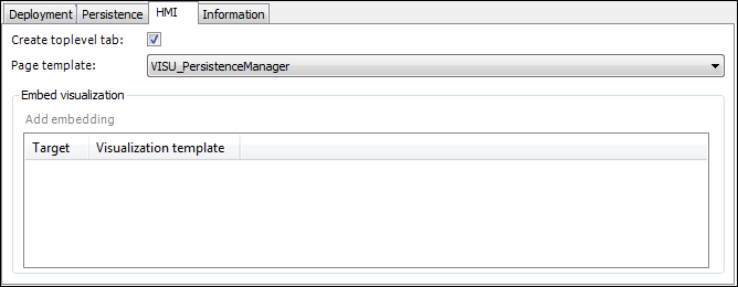 Dialog für HMI-Einstellungen