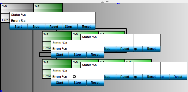 Generated visualization page for device diagnosis