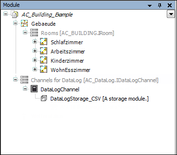 Add DataLog Manager to the module tree