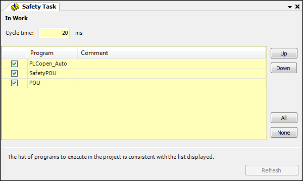 Editor: Safety Task